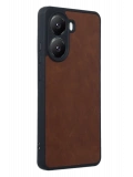 Newface Xiaomi Poco X7 Pro Kılıf Aras Deri Kapak - Taba