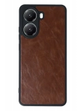 Newface Xiaomi Poco X7 Pro Kılıf Aras Deri Kapak - Taba