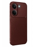 Newface Xiaomi Poco X8 Pro Auto Focus Karbon Kapak - Bordo