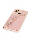Newface Xiaomi Redmi 10C Kılıf Esila Silikon - Pudra