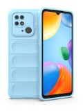 Newface Xiaomi Redmi 10C Kılıf Optimum Silikon - Sky Blue