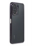 Newface Xiaomi Redmi 13C Kılıf Razer Lensli Silikon - Mor