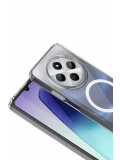 Newface Xiaomi Redmi 14C Combo Sert Şeffaf Magsafe Kapak - Şeffaf