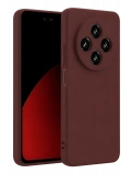 Newface Xiaomi Redmi 14C Kılıf First Silikon - Bordo