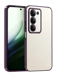 Newface Xiaomi Redmi 15 4G Razer Lensli Silikon - Mor
