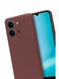 Newface Xiaomi Redmi 15C 4G First Silikon - Bordo