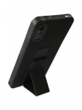 Newface Xiaomi Redmi 9A Kılıf Mega Standlı Silikon - Siyah
