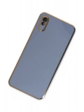 Newface Xiaomi Redmi 9A Kılıf Volet Silikon - Mavi
