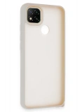 Newface Xiaomi Redmi 9C Kılıf Elegant Kapak - Pudra