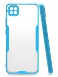 Newface Xiaomi Redmi 9C Kılıf Platin Silikon - Mavi