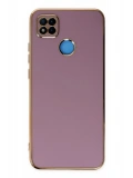 Newface Xiaomi Redmi 9C Kılıf Volet Silikon - Mor