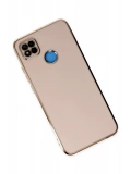 Newface Xiaomi Redmi 9C Kılıf Volet Silikon - Pembe