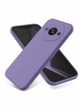 Newface Xiaomi Redmi A3 4G Kılıf First Silikon - Lila