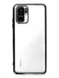 Newface Xiaomi Redmi Note 10 Kılıf Razer Lensli Silikon - Siyah