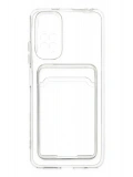 Newface Xiaomi Redmi Note 11 Kılıf Kart Şeffaf Silikon - Şeffaf