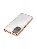 Newface Xiaomi Redmi Note 11 Kılıf Razer Lensli Silikon - Gold