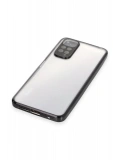 Newface Xiaomi Redmi Note 11 Kılıf Razer Lensli Silikon - Siyah