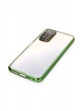 Newface Xiaomi Redmi Note 11 Kılıf Razer Lensli Silikon - Yeşil