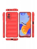 Newface Xiaomi Redmi Note 11 Pro Kılıf Optimum Silikon - Kırmızı