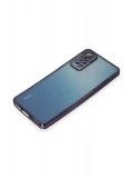 Newface Xiaomi Redmi Note 11 Pro Kılıf Razer Lensli Silikon - Mor