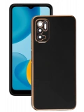 Newface Xiaomi Redmi Note 11 SE Kılıf Volet Silikon - Siyah