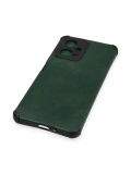 Newface Xiaomi Redmi Note 12 5G Kılıf Loop Deri Silikon - Yeşil