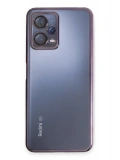 Newface Xiaomi Redmi Note 12 5G Kılıf Razer Lensli Silikon - Mor
