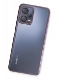 Newface Xiaomi Redmi Note 12 5G Kılıf Razer Lensli Silikon - Mor