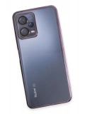 Newface Xiaomi Redmi Note 12 5G Kılıf Razer Lensli Silikon - Mor