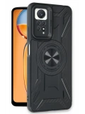 Newface Xiaomi Redmi Note 12 Pro 4G Kılıf Lincoln Silikon - Siyah