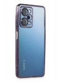Newface Xiaomi Redmi Note 12 Pro 5G Kılıf Razer Lensli Silikon - Mor