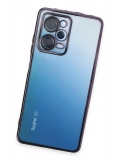 Newface Xiaomi Redmi Note 12 Pro 5G Kılıf Razer Lensli Silikon - Mor