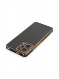 Newface Xiaomi Redmi Note 12 Pro 5G Kılıf Volet Silikon - Siyah