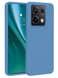 Newface Xiaomi Redmi Note 13 4G Kılıf First Silikon - Mavi