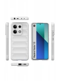 Newface Xiaomi Redmi Note 13 4G Kılıf Optimum Silikon - Krem