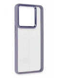 Newface Xiaomi Redmi Note 13 4G Kılıf Power Silikon - Lila