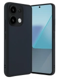 Newface Xiaomi Redmi Note 13 Pro 4G Kılıf Aras Deri Kapak - Lacivert