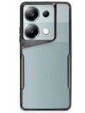 Newface Xiaomi Redmi Note 13 Pro 4G Kılıf Boyi Silikon Kapak - Siyah