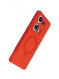 Newface Xiaomi Redmi Note 13 Pro 4G Regal Magsafe Standlı Kapak - Turuncu