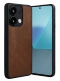 Newface Xiaomi Redmi Note 13 Pro 5G Kılıf Aras Deri Kapak - Taba