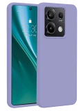 Newface Xiaomi Redmi Note 13 Pro 5G Kılıf First Silikon - Lila