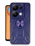 Newface Xiaomi Redmi Note 13 Pro 5G Kılıf Lincoln Silikon - Lacivert