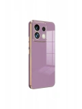 Newface Xiaomi Redmi Note 13 Pro 5G Kılıf Volet Silikon - Mor