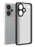 Newface Xiaomi Redmi Note 13 Pro Plus Kılıf Montreal Silikon Kapak - Siyah