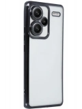 Newface Xiaomi Redmi Note 13 Pro Plus Kılıf Razer Lensli Silikon - Siyah