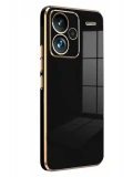 Newface Xiaomi Redmi Note 13 Pro Plus Kılıf Volet Silikon - Siyah