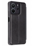 Newface Xiaomi Redmi Note 14 4G Kılıf Flip Cover - Siyah