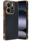 Newface Xiaomi Redmi Note 14 4G Kılıf Volet Silikon - Siyah