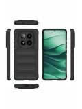 Newface Xiaomi Redmi Note 14 Pro 4G Kılıf Optimum Silikon - Siyah