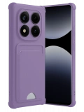Newface Xiaomi Redmi Note 14 Pro Plus Kelvin Kartvizitli Silikon - Lila